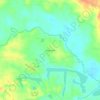 Mappa topografica Rodgersville, altitudine, rilievo