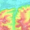 Mappa topografica Wocka, altitudine, rilievo