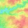 Mappa topografica La Guiltière, altitudine, rilievo