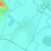 Mappa topografica Kittsee, altitudine, rilievo