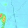 Mappa topografica Entrerrios, altitudine, rilievo