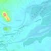Mappa topografica Nakwalele, altitudine, rilievo