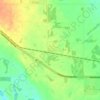 Mappa topografica Blackfoot, altitudine, rilievo