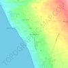 Mappa topografica Borgo Zafaglione, altitudine, rilievo