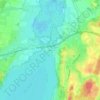 Mappa topografica Stegen, altitudine, rilievo