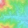 Mappa topografica Peccioni, altitudine, rilievo