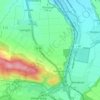 Mappa topografica Burgfeld, altitudine, rilievo