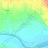 Mappa topografica 金田村, altitudine, rilievo