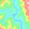 Mappa topografica Pagsangahan, altitudine, rilievo