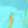 Mappa topografica Undavalli, altitudine, rilievo
