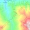 Mappa topografica Vallebruca, altitudine, rilievo