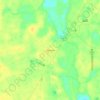 Mappa topografica Starksville, altitudine, rilievo