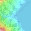 Mappa topografica Silago, altitudine, rilievo