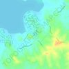 Mappa topografica Totumo, altitudine, rilievo