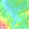 Mappa topografica Passo dei Pecorai, altitudine, rilievo