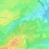 Mappa topografica Couhins, altitudine, rilievo