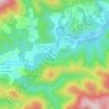 Mappa topografica Ayez, altitudine, rilievo