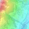 Mappa topografica Les Tardons, altitudine, rilievo