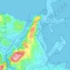 Mappa topografica El Muselín, altitudine, rilievo
