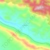 Mappa topografica Valdeazogues, altitudine, rilievo