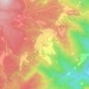 Mappa topografica Özlüce, altitudine, rilievo
