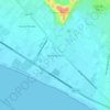 Mappa topografica Fundo San José, altitudine, rilievo