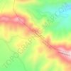 Mappa topografica 拉脊山口 3820m, altitudine, rilievo