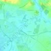 Mappa topografica La Cantinière, altitudine, rilievo