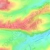 Mappa topografica Mont Bart, altitudine, rilievo