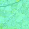 Mappa topografica Hucht, altitudine, rilievo