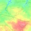 Mappa topografica La Ville Pohel, altitudine, rilievo