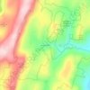 Mappa topografica Mount Hope, altitudine, rilievo