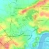 Mappa topografica The Mount, altitudine, rilievo
