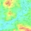 Mappa topografica Le Chêne, altitudine, rilievo
