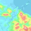 Mappa topografica Ilawod, altitudine, rilievo