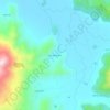 Mappa topografica Pan de Azúcar, altitudine, rilievo