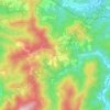 Mappa topografica Biestro, altitudine, rilievo
