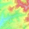 Mappa topografica Rémonville, altitudine, rilievo