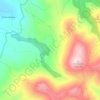 Mappa topografica Abelaira, altitudine, rilievo