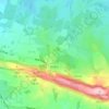 Mappa topografica Rempstone, altitudine, rilievo