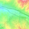 Mappa topografica Orsa, altitudine, rilievo