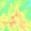 Mappa topografica Green Bay, altitudine, rilievo
