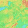 Mappa topografica Wittwien, altitudine, rilievo
