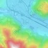 Mappa topografica Elzenbaum - Pruno, altitudine, rilievo