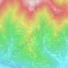 Mappa topografica Borgata Massun, altitudine, rilievo