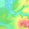 Mappa topografica Hartzviller, altitudine, rilievo