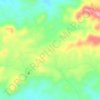 Mappa topografica Redington Pass, altitudine, rilievo