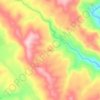 Mappa topografica Kalki, altitudine, rilievo