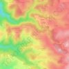 Mappa topografica Mouy Jeune, altitudine, rilievo
