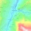 Mappa topografica Rucus, altitudine, rilievo